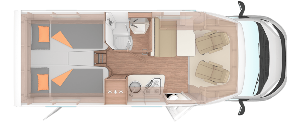 Weinsberg CaraCompact 600 MEG Edition Pepper 2026 pohjakuva