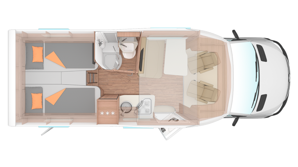 Weinsberg CaraCompact Suite MB 640 MEG Edition Pepper 2022 pohjakuva