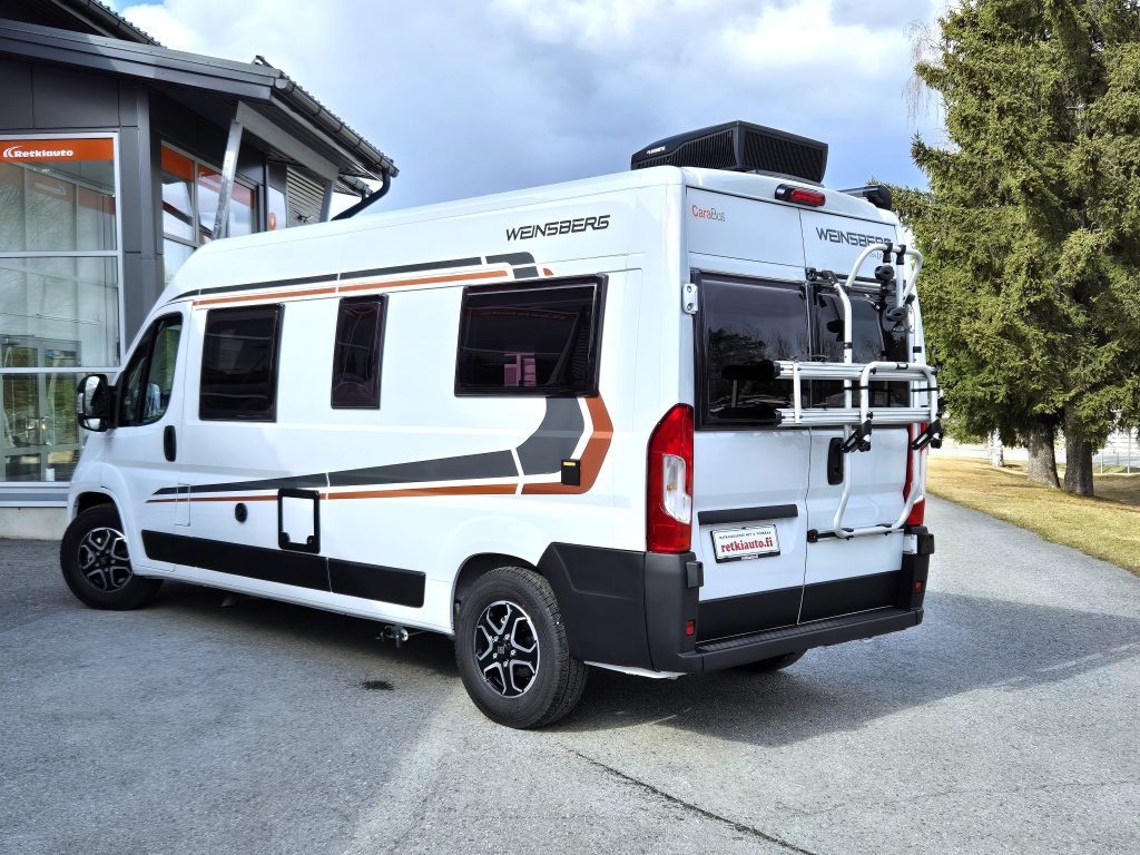 Weinsberg CaraBus 600 ME Edition Fire 2025 vuokrattavat retkeilyautot ulkokuva takaa