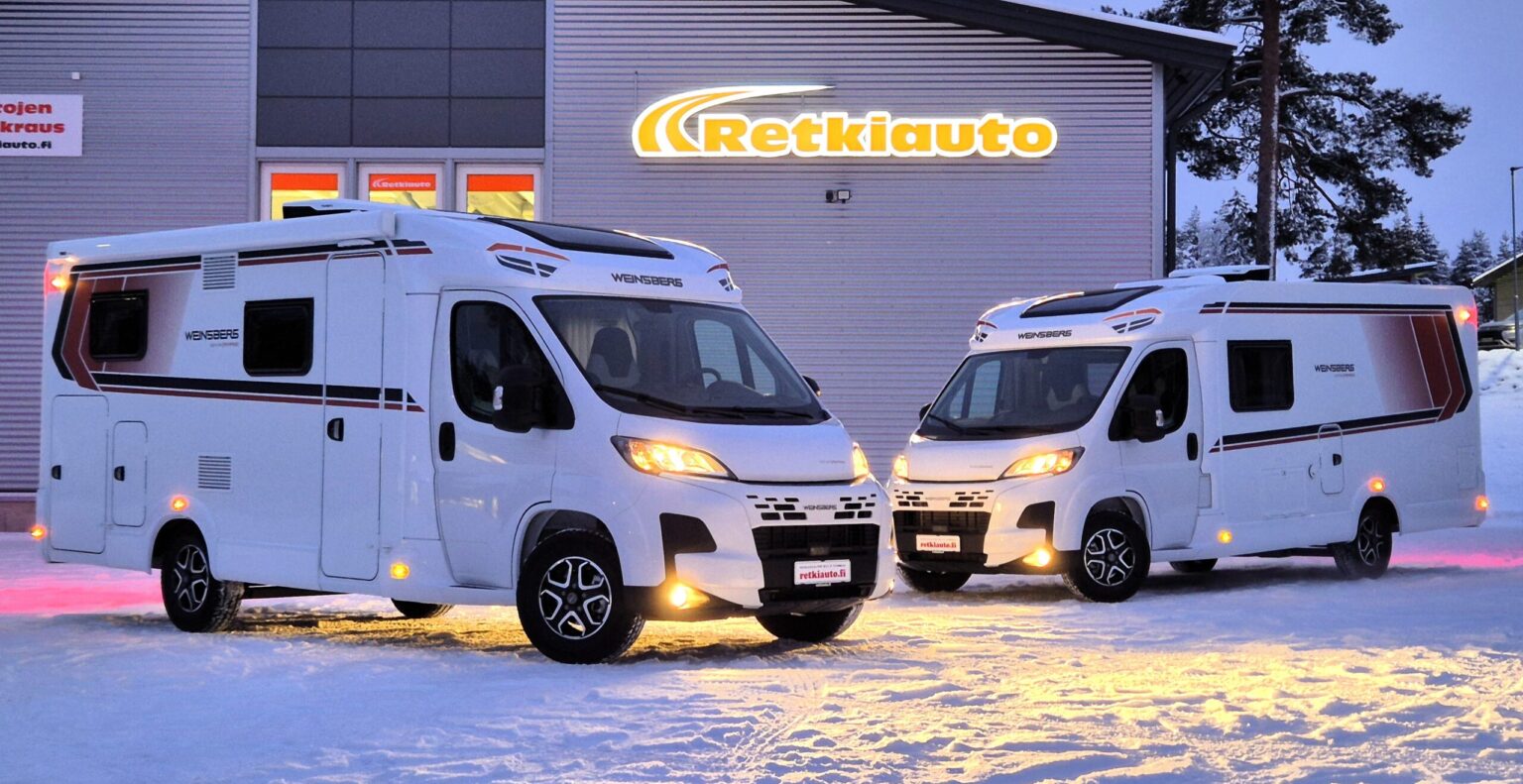 Weinsberg CaraCompact 600 MEG ja 600 MF Edition Pepper 2026 uutuus matkailuautot ympärivuotiseen käyttöön